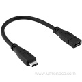 Data Charging Male to Female USB-C Extension Cable